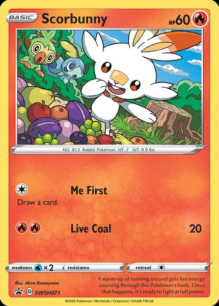 Scorbunny card image