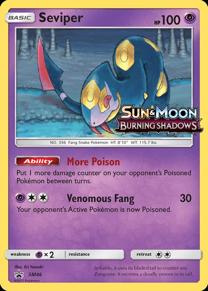 Seviper card image