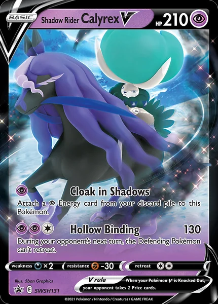 Shadow Rider Calyrex V card image