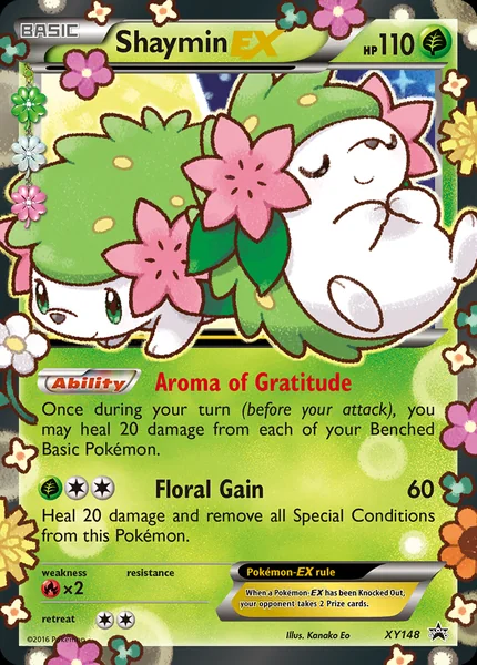 Shaymin EX card image