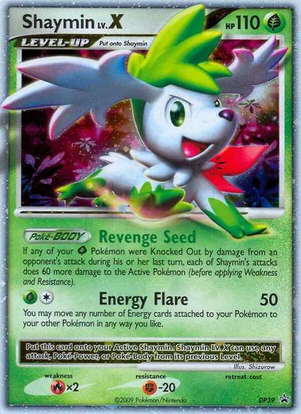 Shaymin LV.X card image