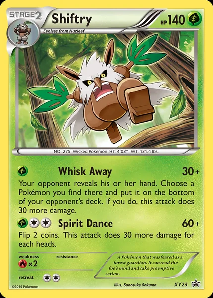 Shiftry card image