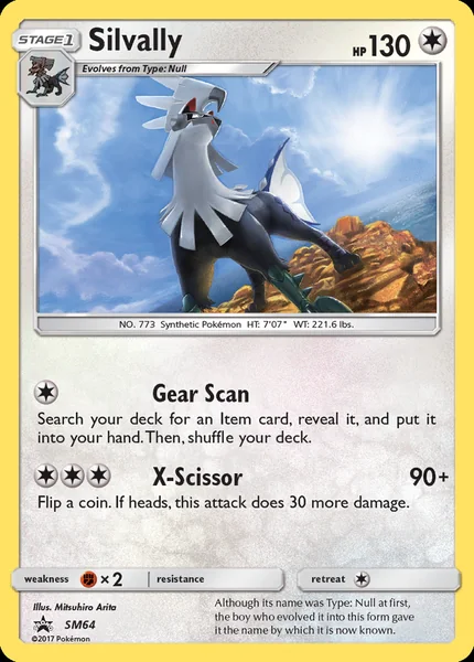 Silvally card image