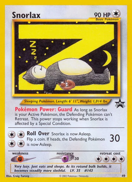 Snorlax card image