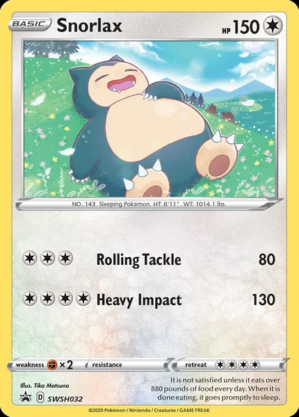 Snorlax card image