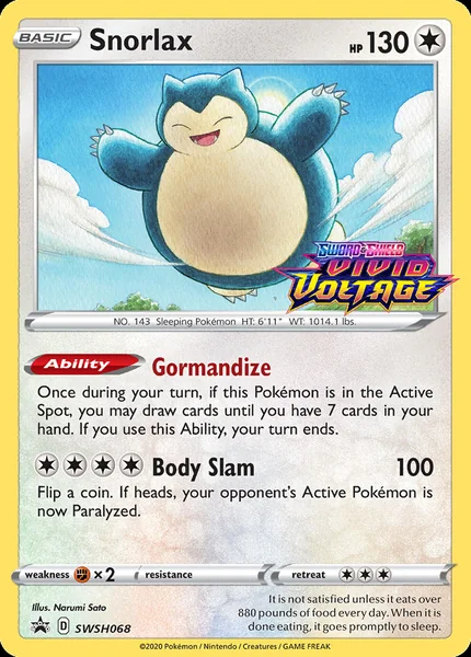 Snorlax card image