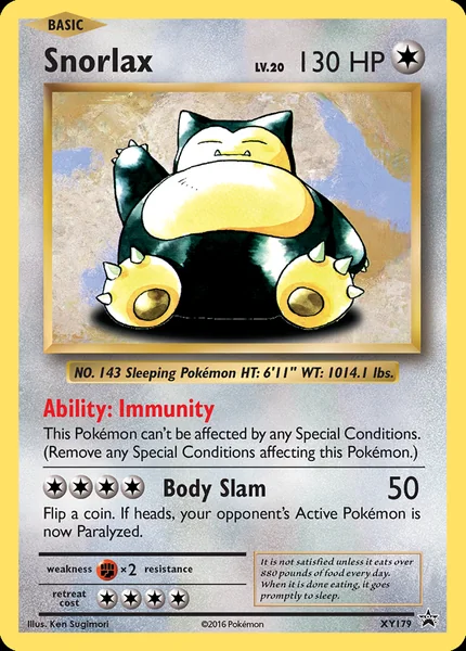 Snorlax card image