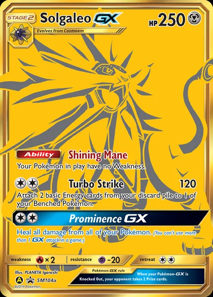 Solgaleo GX card image