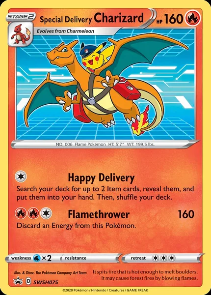 Special Delivery Charizard card image