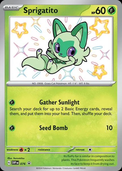 Sprigatito card image