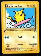 Surfing Pikachu card image