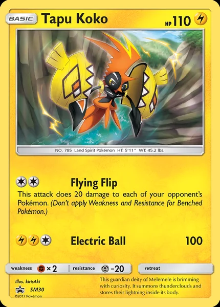 Tapu Koko card image