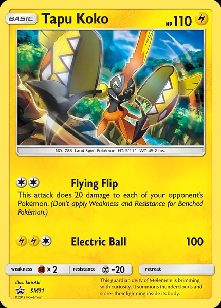 Tapu Koko card image