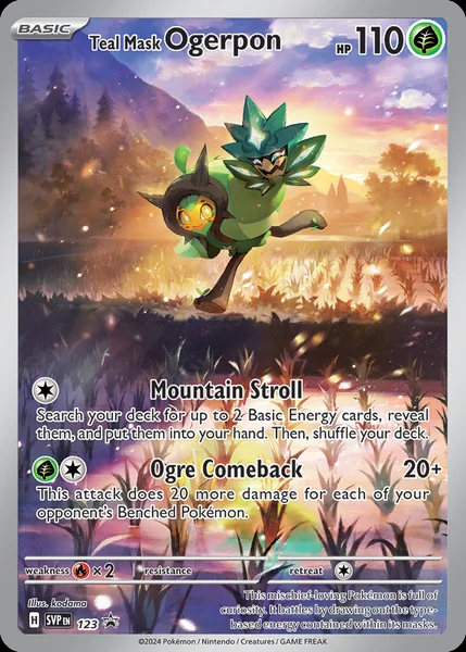 Teal Mask Ogerpon card image