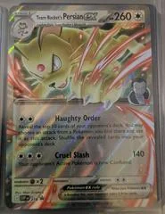 Team Rocket's Persian Ex card image