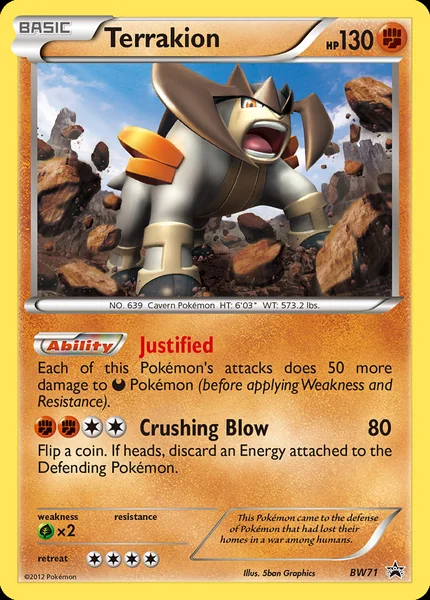 Terrakion card image