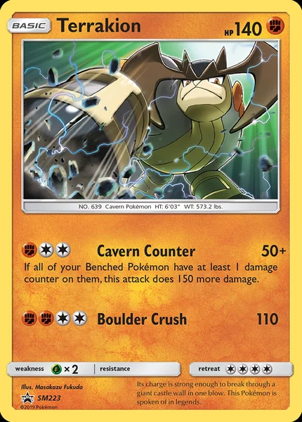 Terrakion card image
