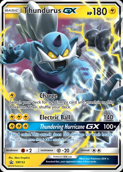 Thundurus GX card image