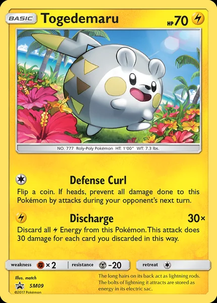 Togedemaru card image
