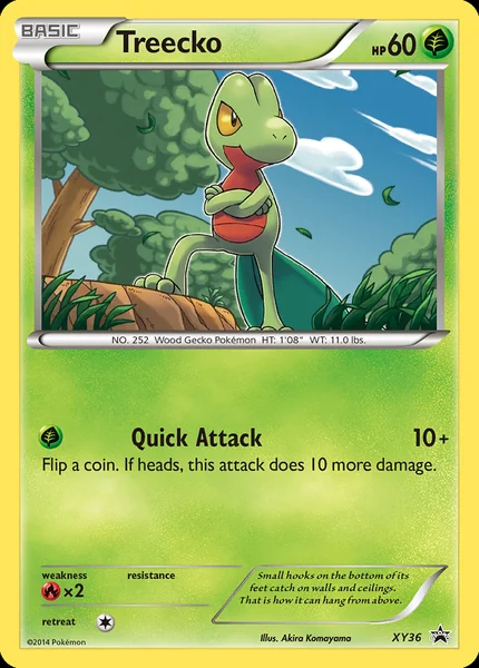 Treecko card image
