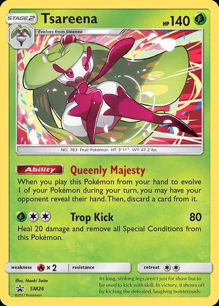 Tsareena card image