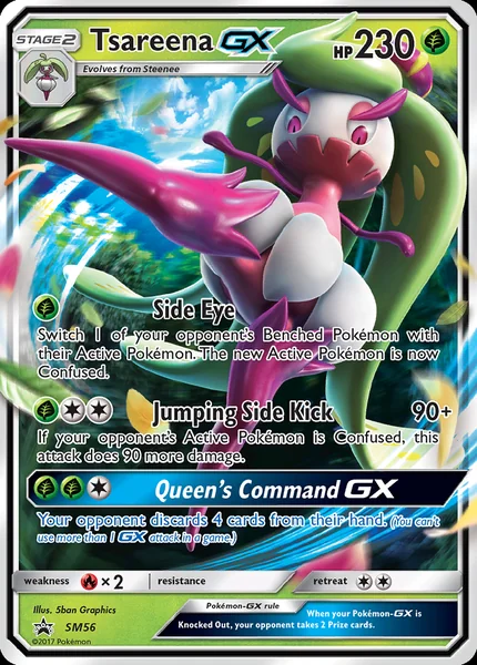 Tsareena GX card image