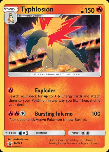 Typhlosion card image