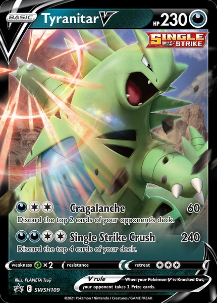 Tyranitar V card image