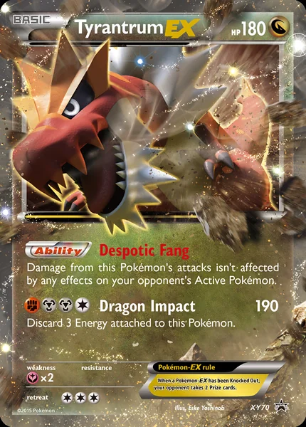 Tyrantrum EX card image
