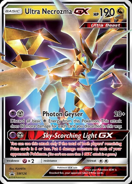 Ultra Necrozma GX card image