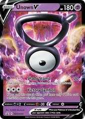 Unown V card image