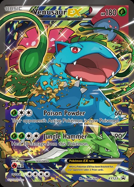 Venusaur EX card image