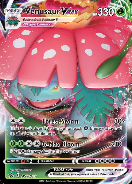 Venusaur VMAX card image