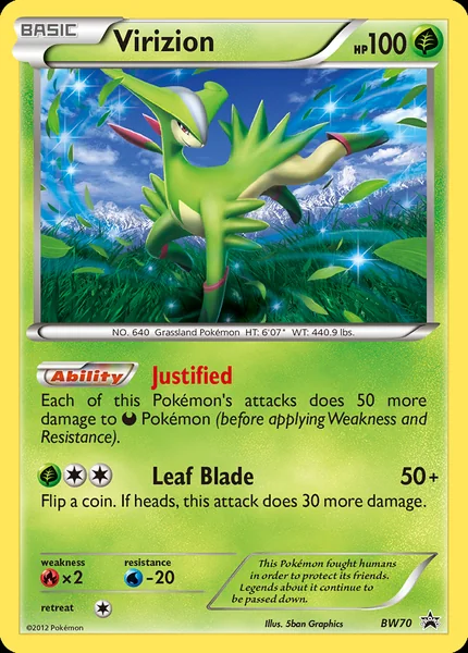Virizion card image