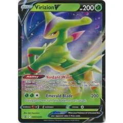 Virizion V card image