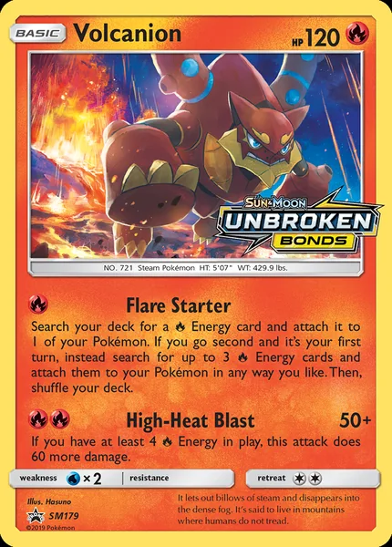 Volcanion card image