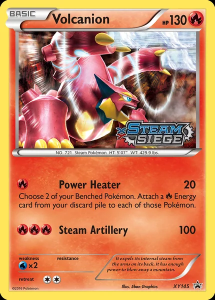 Volcanion card image