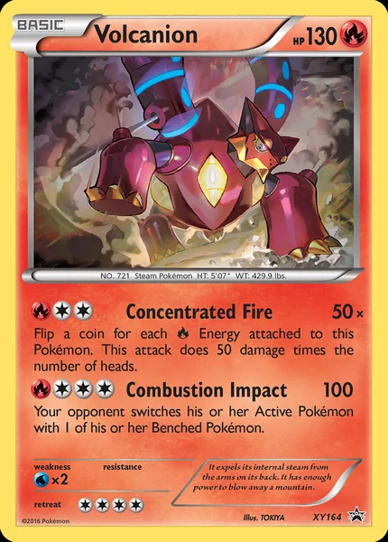 Volcanion card image