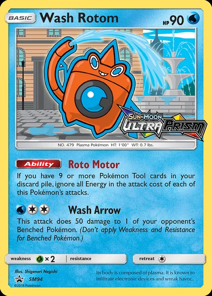 Wash Rotom card image