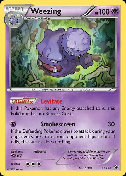 Weezing card image