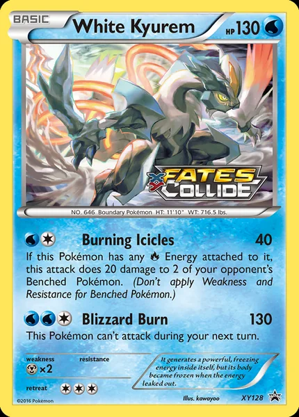 White Kyurem card image