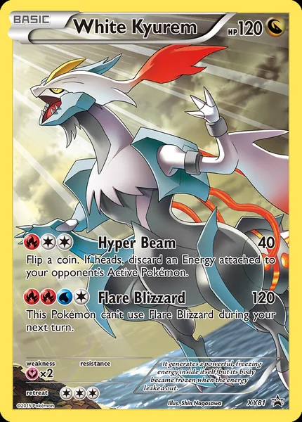 White Kyurem card image