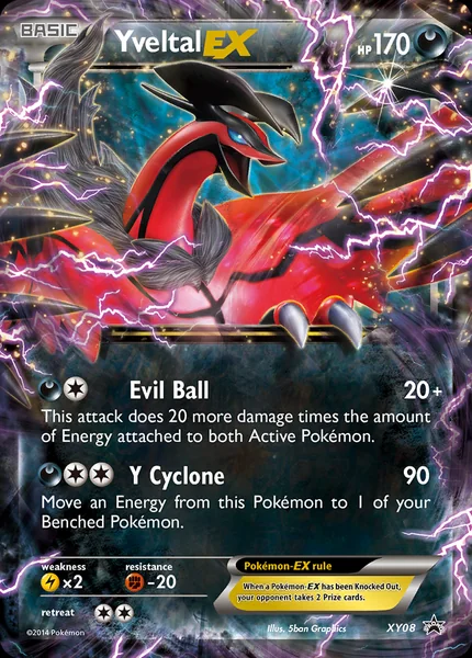 Yveltal EX card image