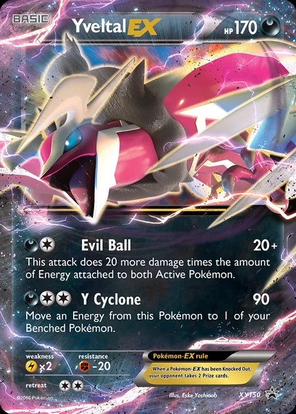 Yveltal EX card image