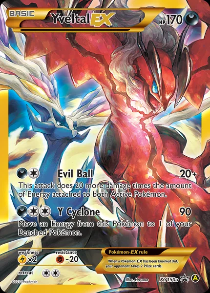 Yveltal EX card image