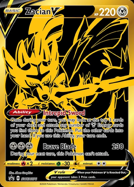 Zacian V card image