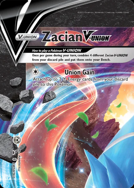 Zacian V-Union card image