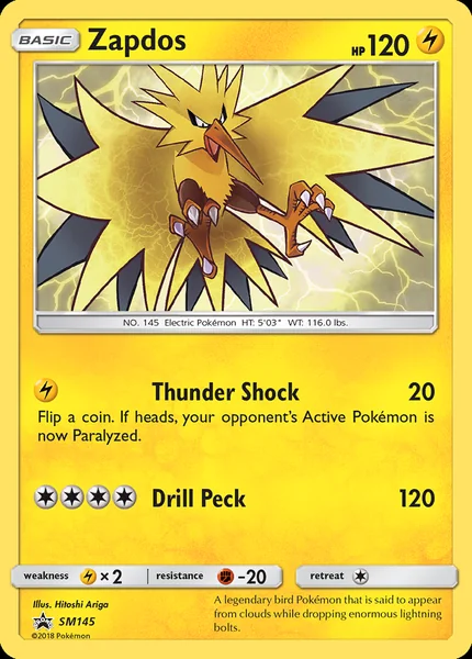 Zapdos card image