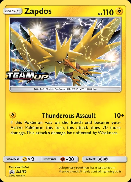 Zapdos card image