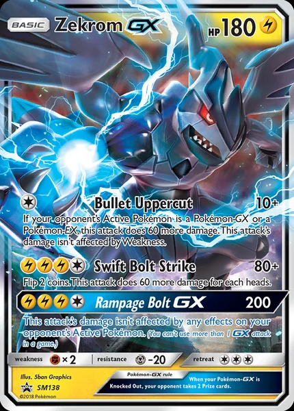 Zekrom GX card image